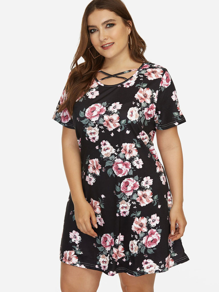 Ladies Black Plus Size Dresses