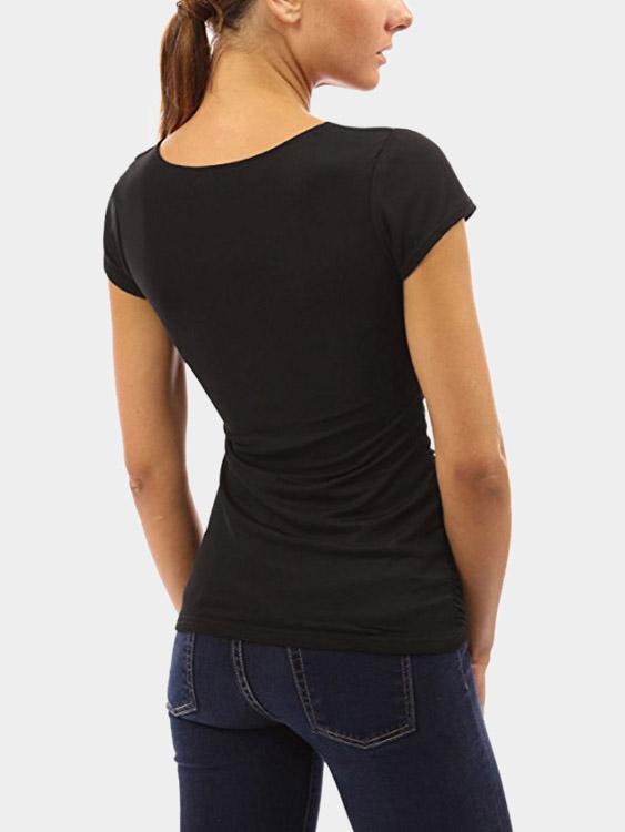 Womens Black T-Shirts