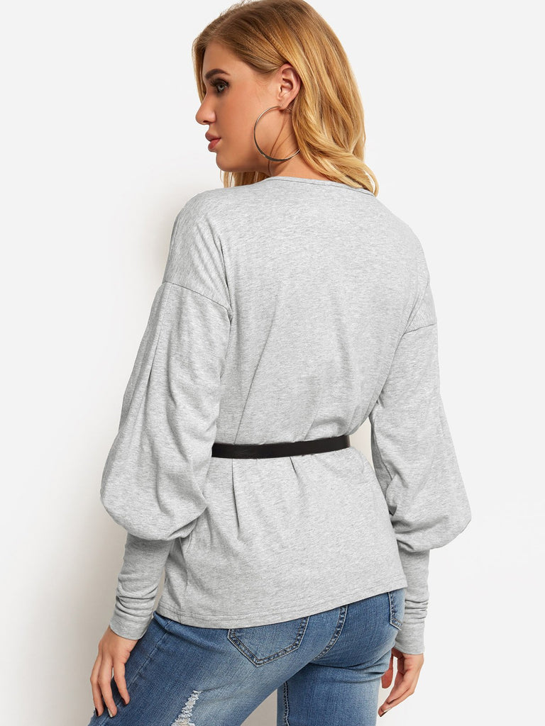 Womens Grey T-Shirts