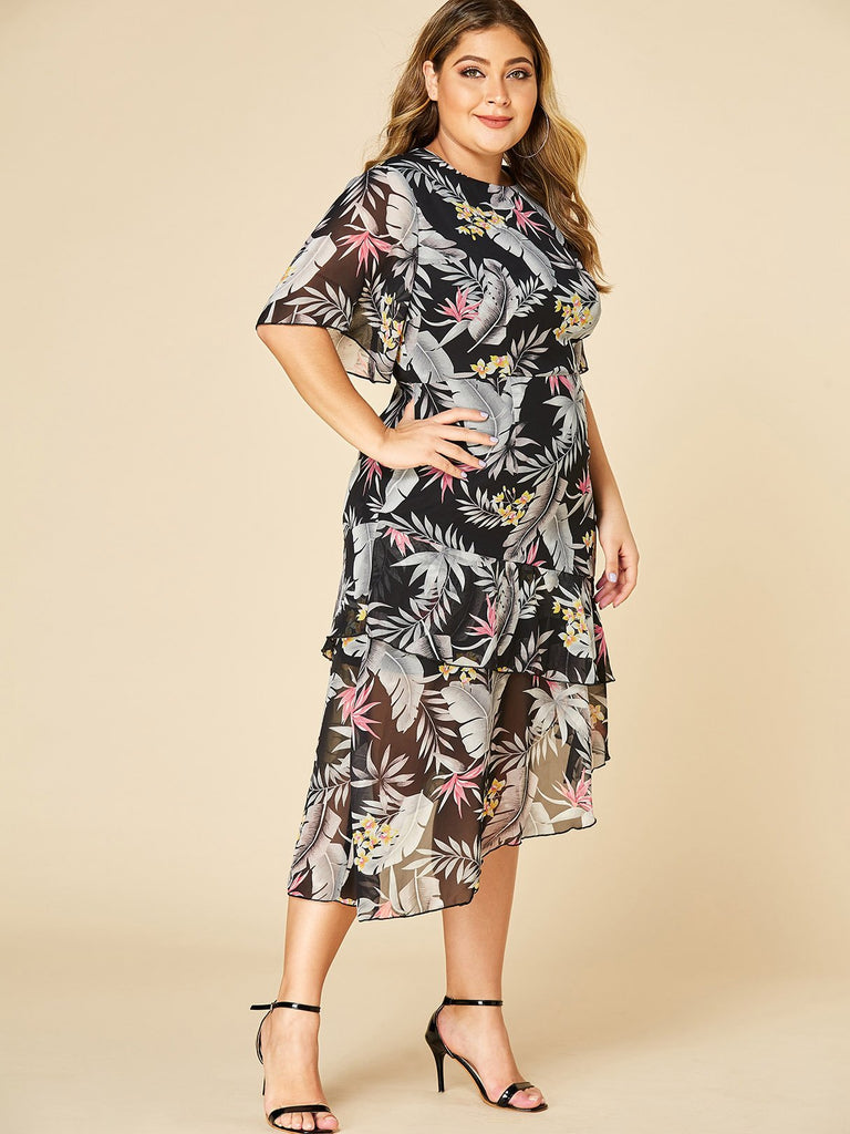 Ladies Black Plus Size Dresses