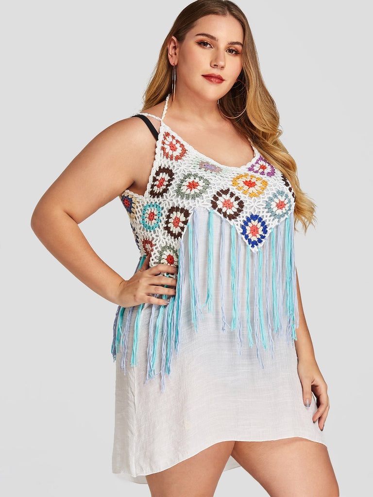 Ladies Sleeveless Plus Size Tops