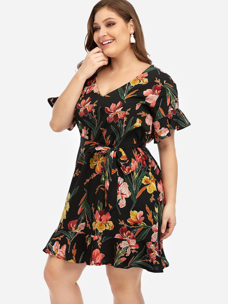 Ladies Black Plus Size Dresses