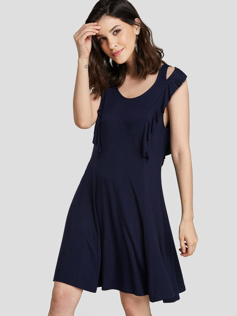 Womens Navy Casual Dresses