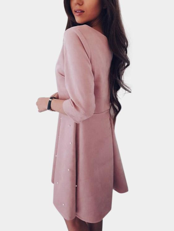 Womens Pink Sexy Dresses