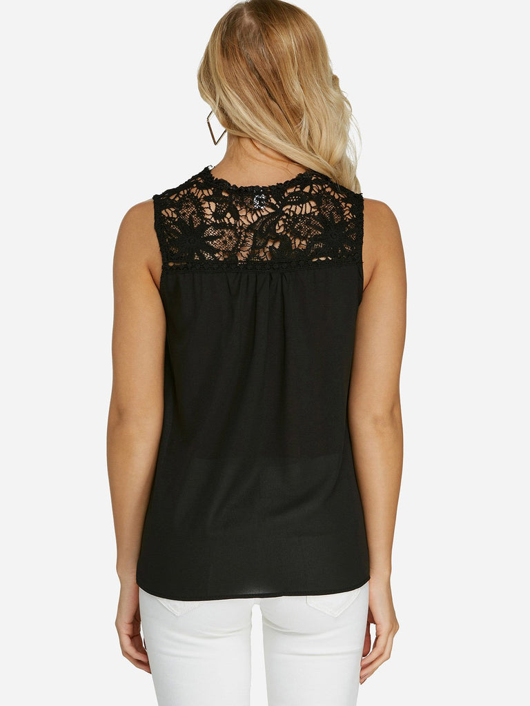 Womens Black Camis