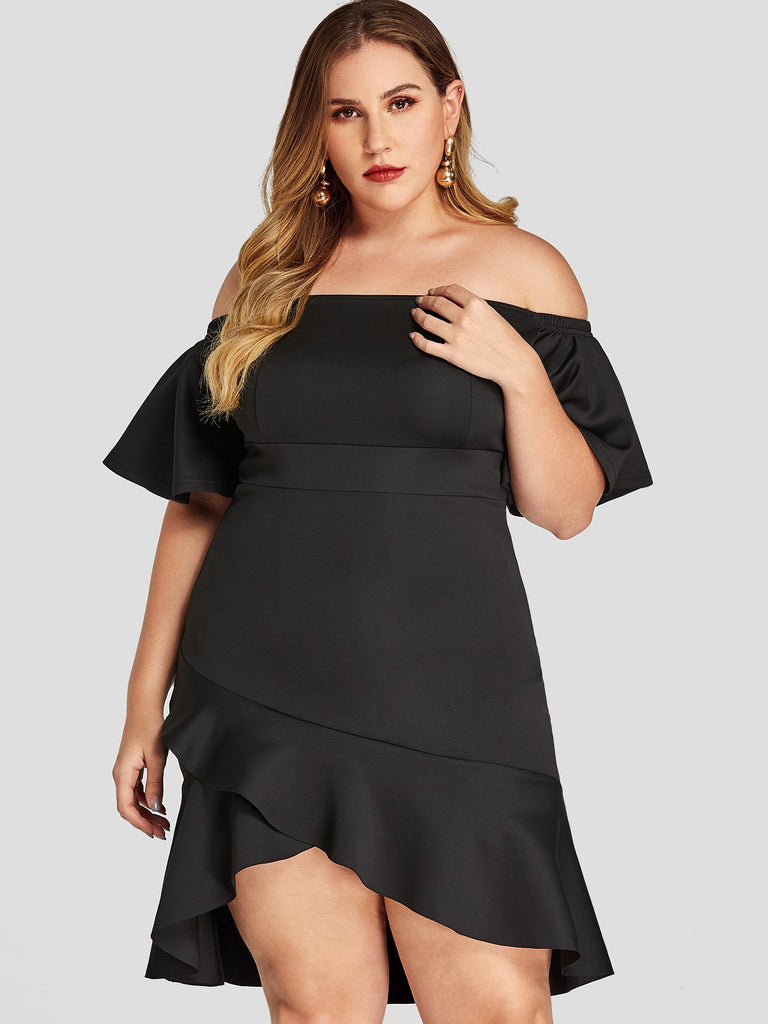 Womens Black Plus Size Dresses