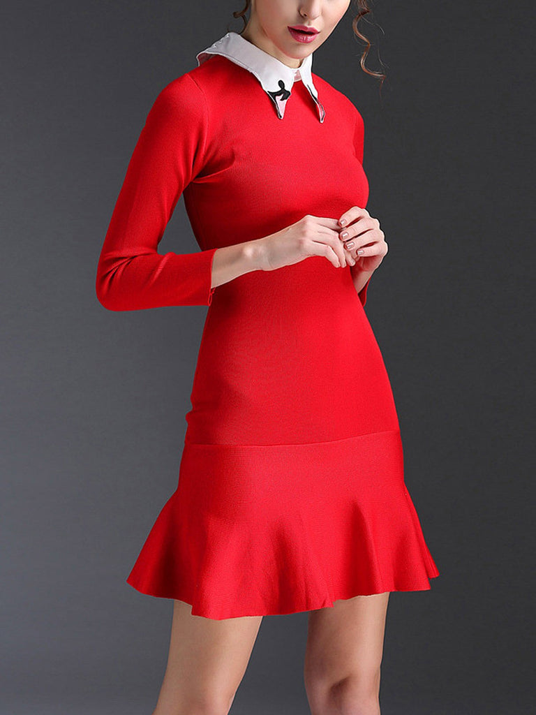 Ladies Red Mini Dresses