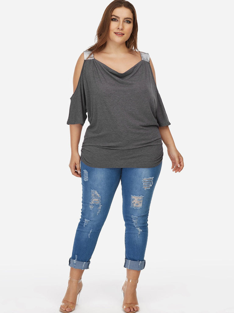 Womens Plus Size Swing Tops