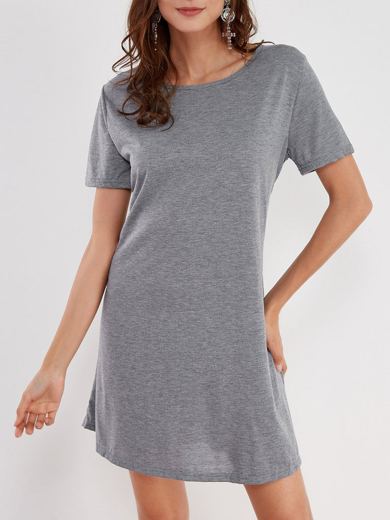 Ladies Grey Mini Dresses