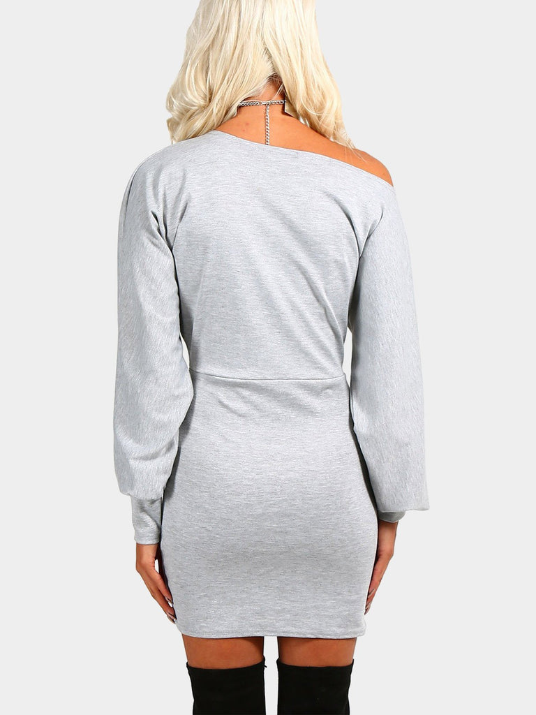 Womens Grey Sexy Dresses