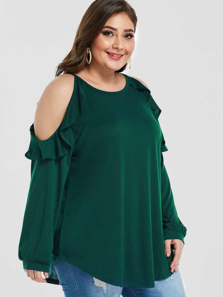 Ladies Plus Size Cotton Blouses