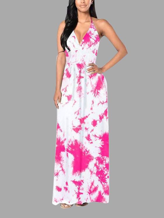 Ladies Sleeveless Maxi Dress