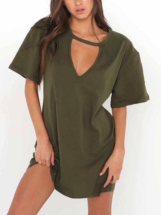 Ladies Green Sexy Dresses