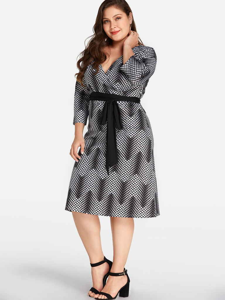 Ladies Black Plus Size Dresses