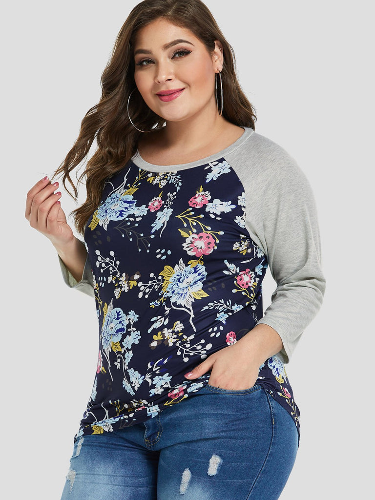 Ladies Grey Plus Size Tops