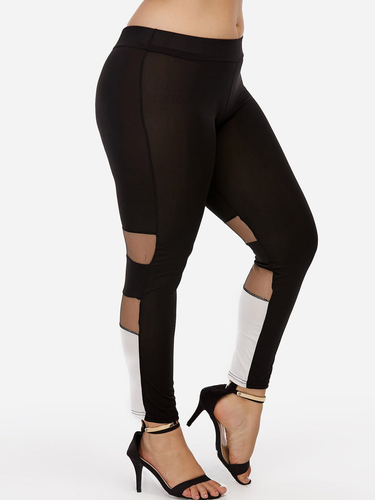 Ladies Black Plus Size Bottoms