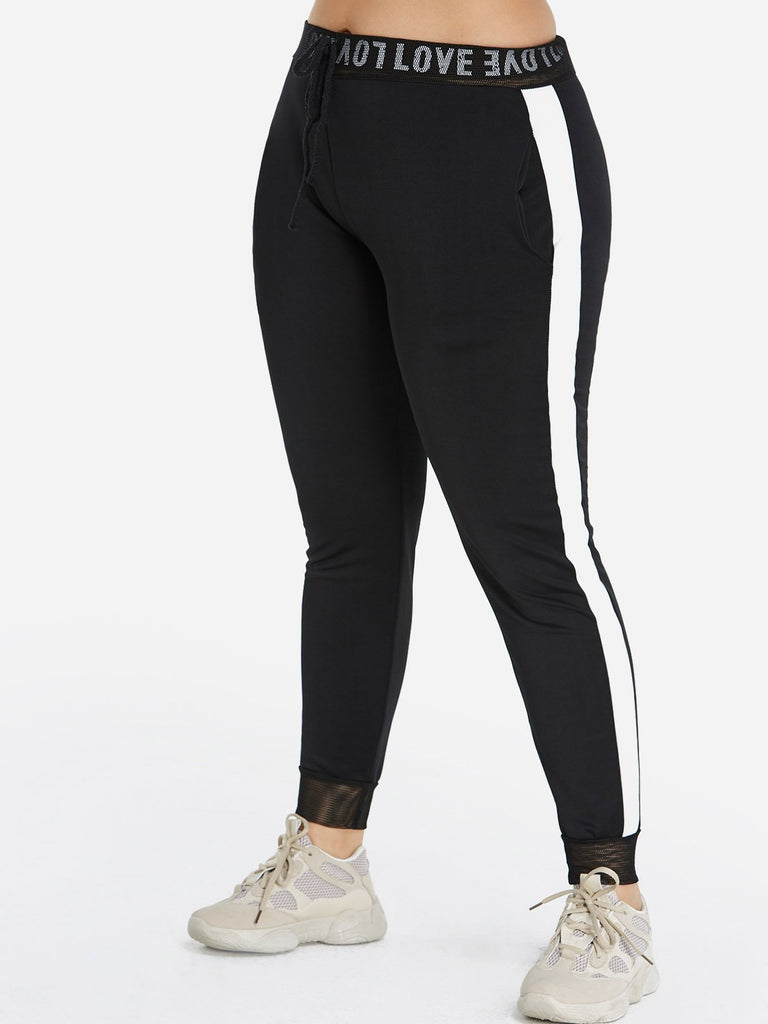 Ladies Black Plus Size Bottoms