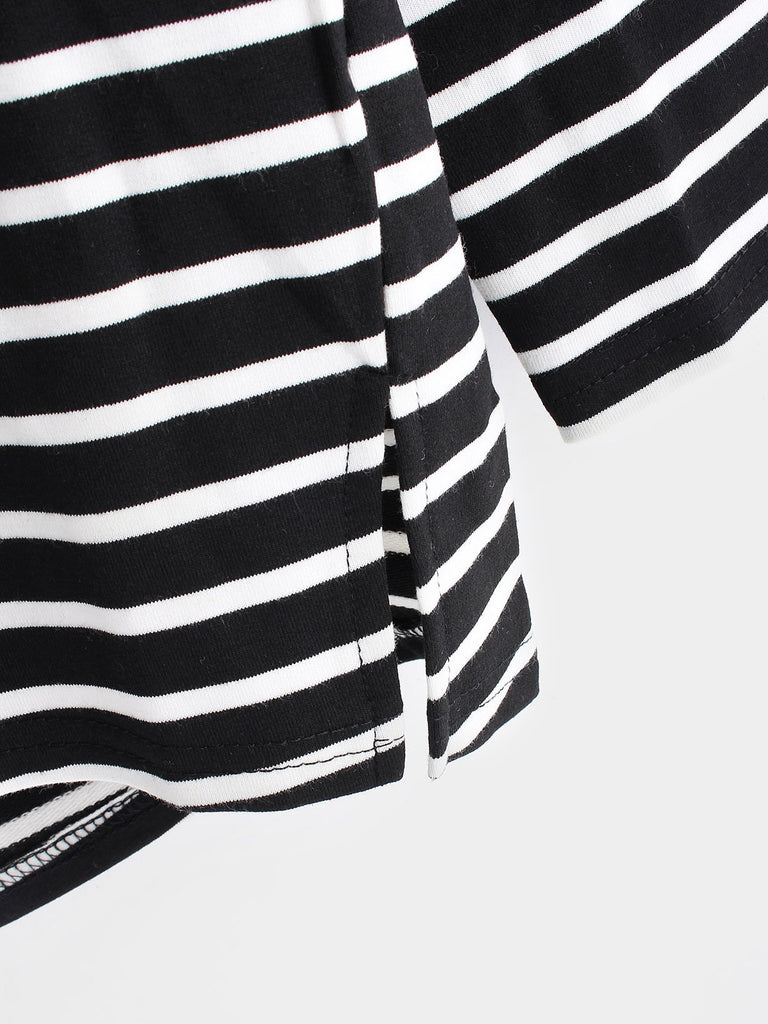 Womens Striped Plus Size Tops