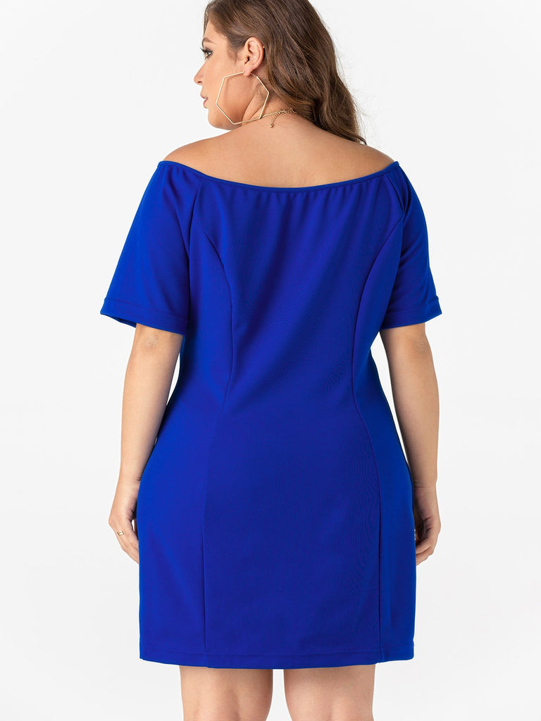 Womens Royal Plus Size Dresses