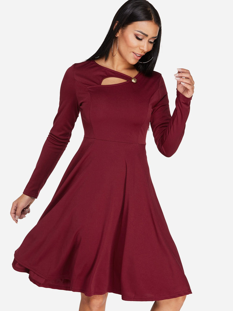 Ladies Long Sleeve Sexy Dresses