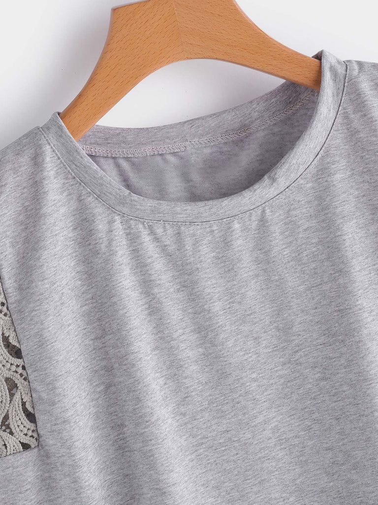 Ladies Grey Plus Size Tops