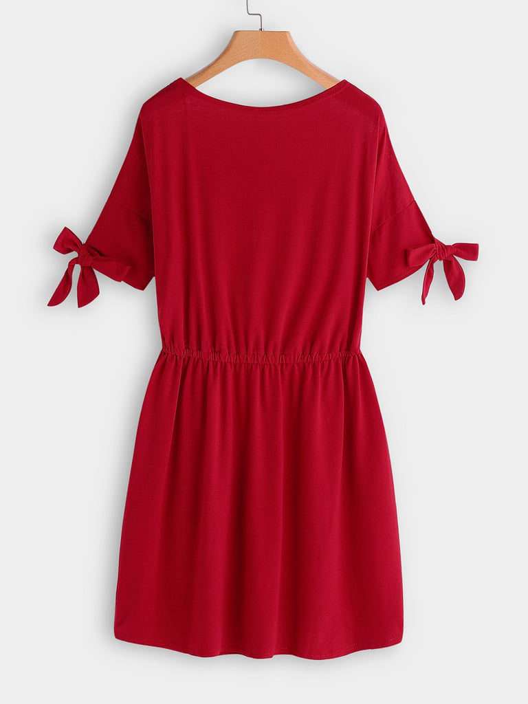 Womens Red Casual Dresses