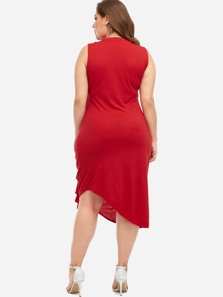 Womens Red Plus Size Dresses