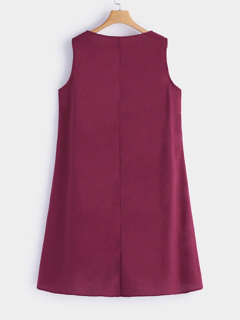 Womens Burgundy Plus Size Dresses