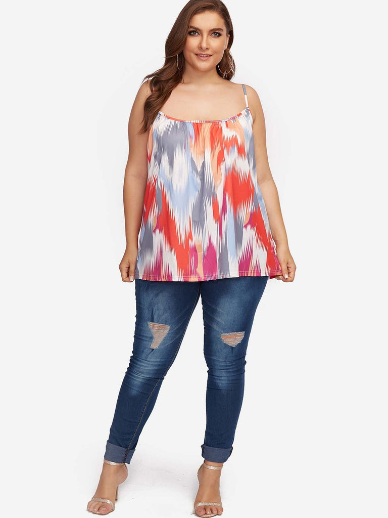 Womens Sleeveless Plus Size Tops