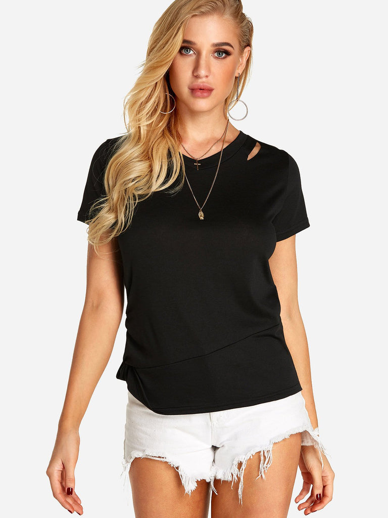 Ladies Black T-Shirts