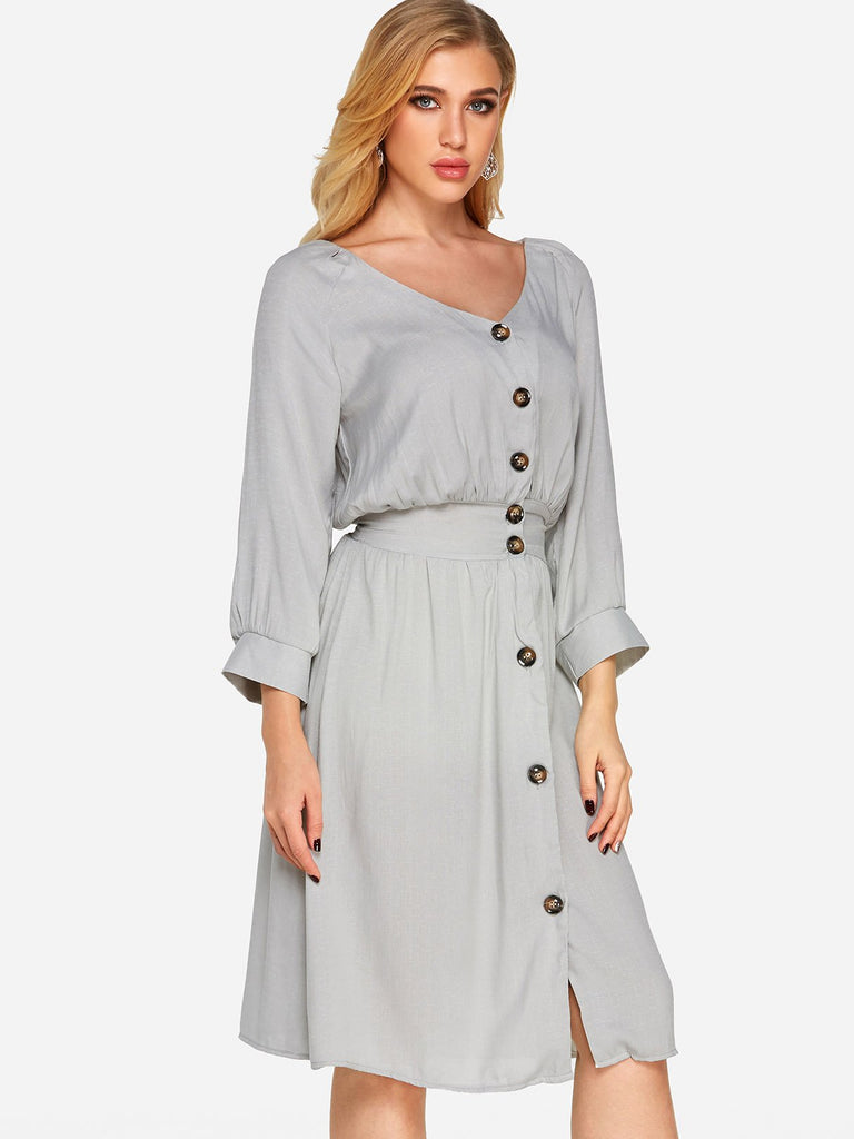 Ladies 3/4 Sleeve Dresses