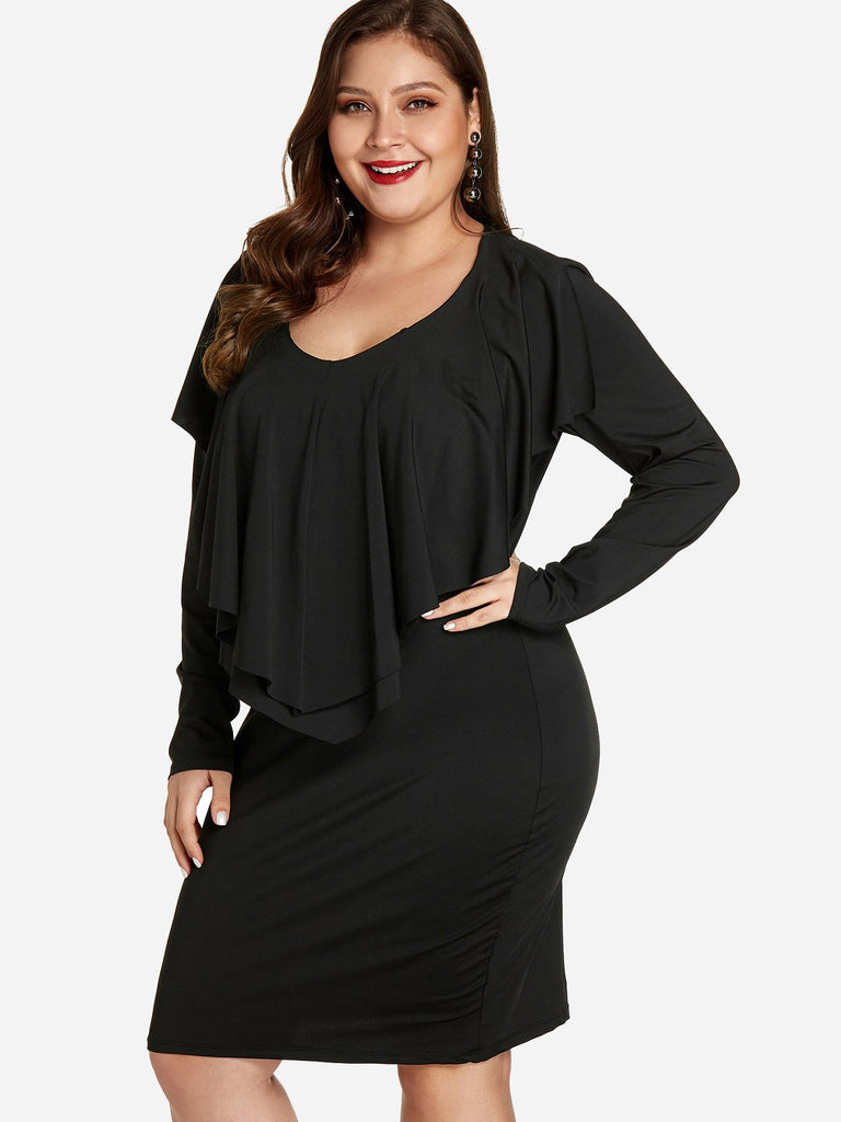 Sexy Black Plus Size Dresses