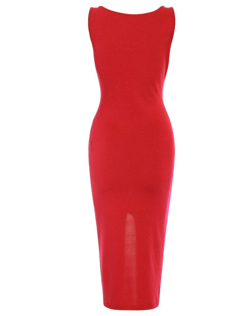 Ladies Red Bodycon Dresses