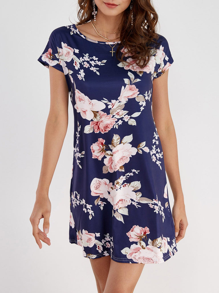 Womens Short Sleeve Dresses