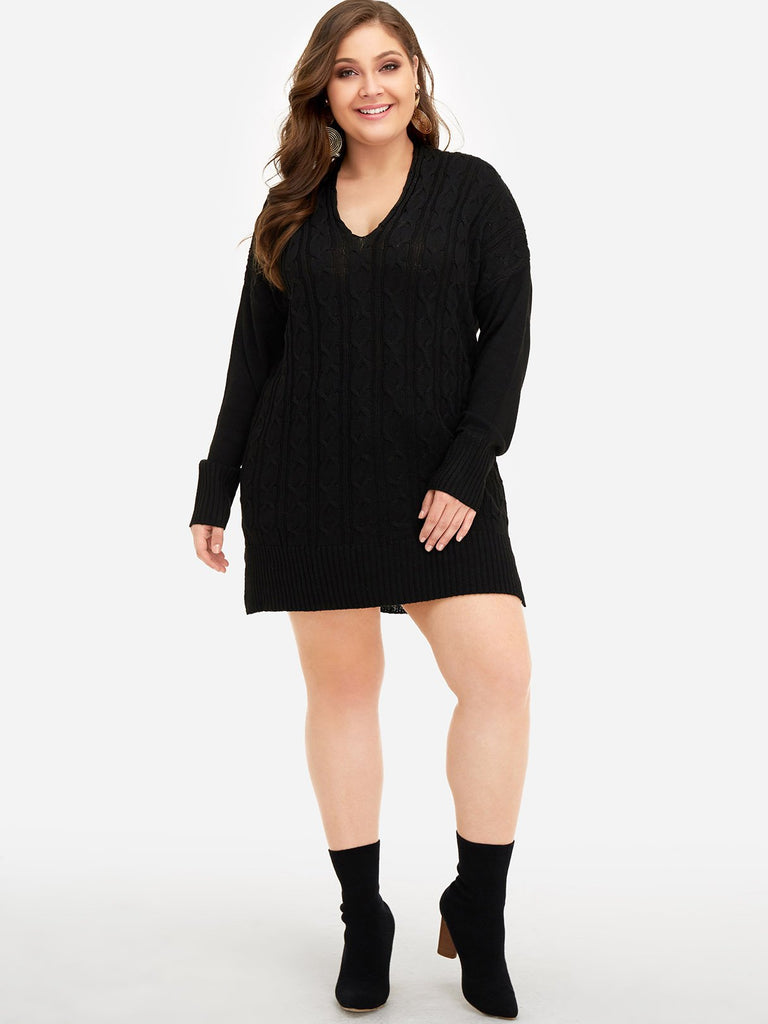 Womens Long Sleeve Plus Size Tops