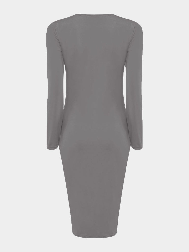 Womens Grey Sexy Dresses