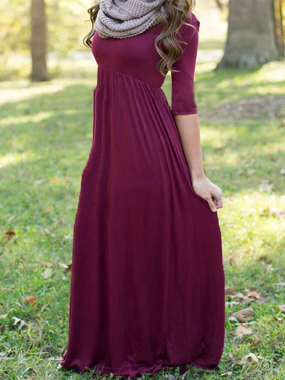 Ladies Burgundy Sexy Dresses