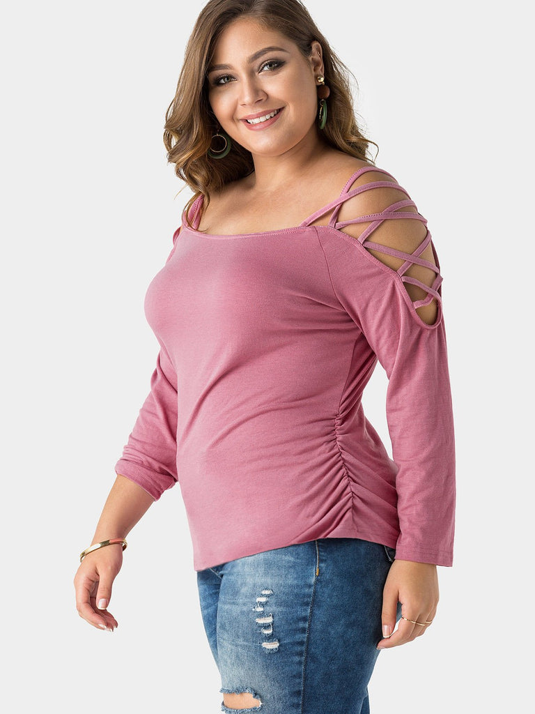 Ladies Plum Plus Size Tops