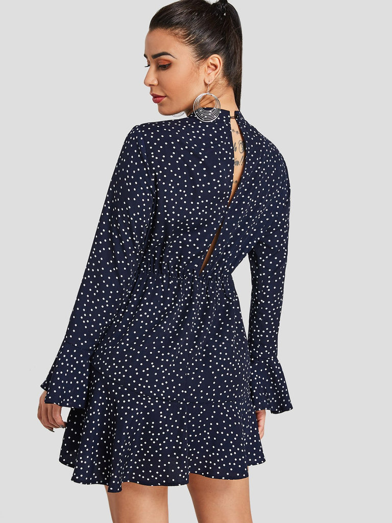 Ladies Long Sleeve Sexy Dress