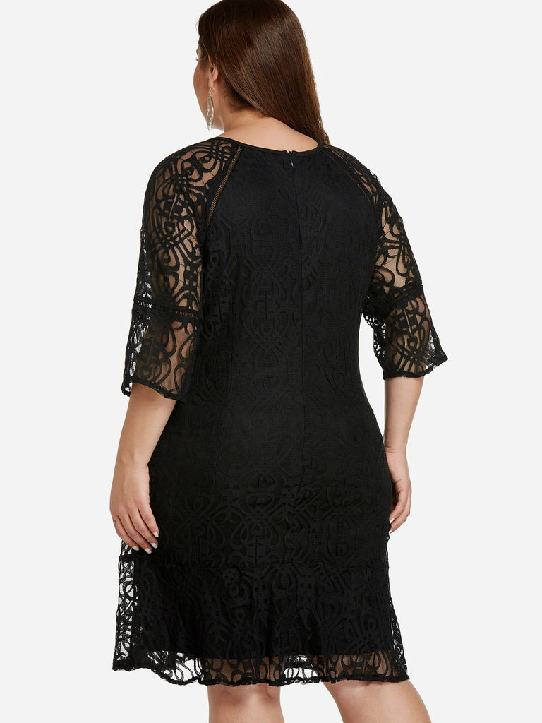 Womens Black Plus Size Dresses