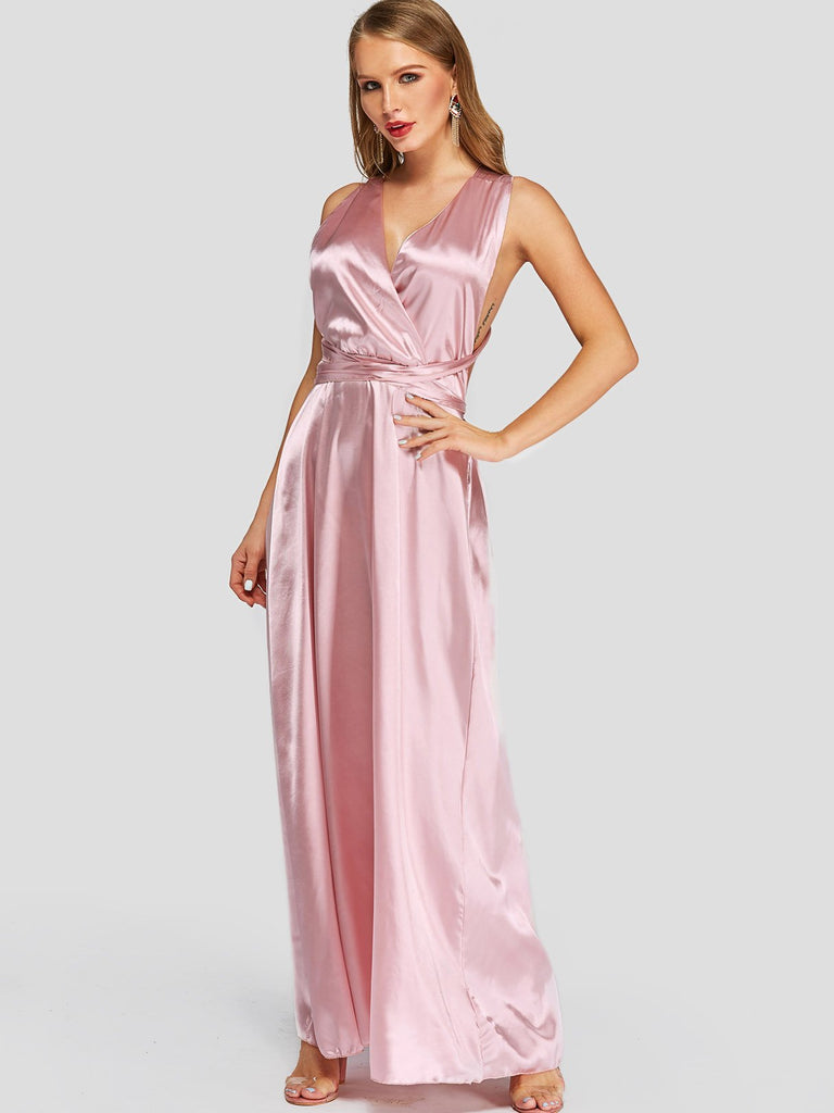 Womens Pink Maxi Dresses