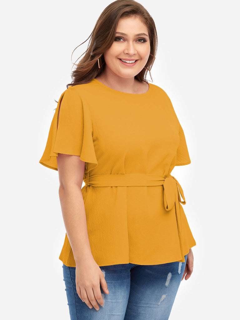 Womens Plus Size White Tops