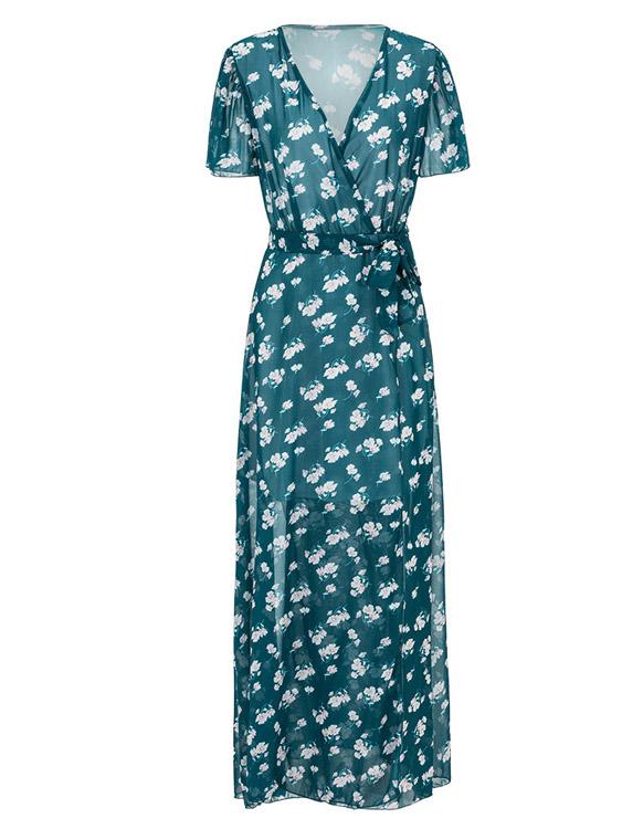 Ladies Green Maxi Dresses