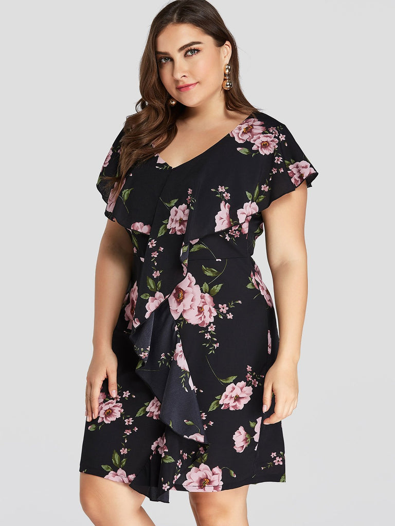 Ladies Black Plus Size Dresses