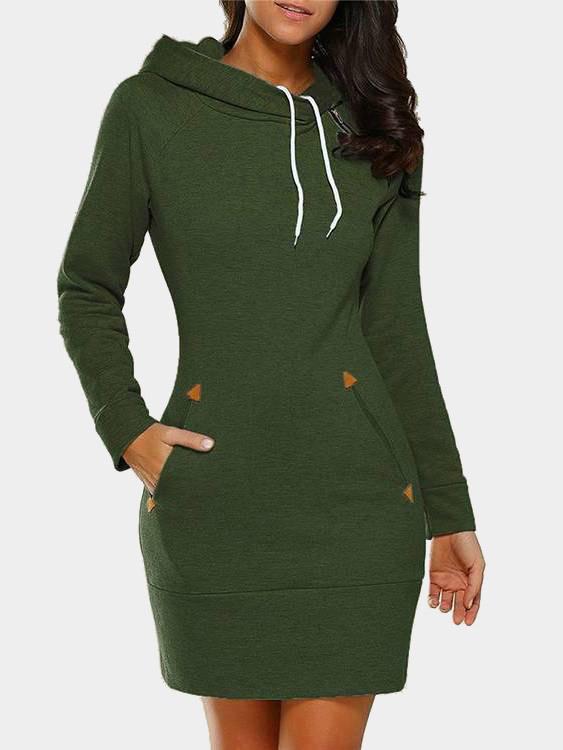 Womens Green Casual Dresses