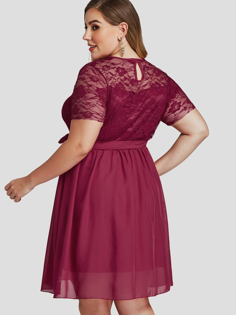 Womens Red Plus Size Dresses