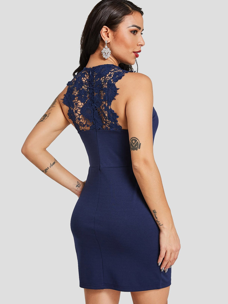 Womens Navy Sexy Dresses