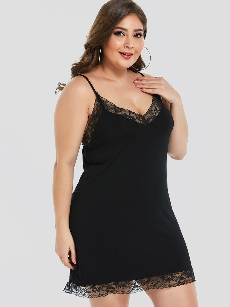 Ladies Sleeveless Plus Size Intimates