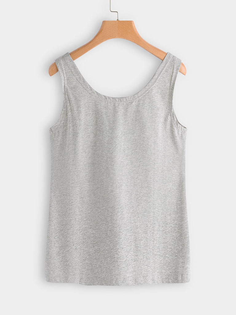 Womens Grey Plus Size Tops