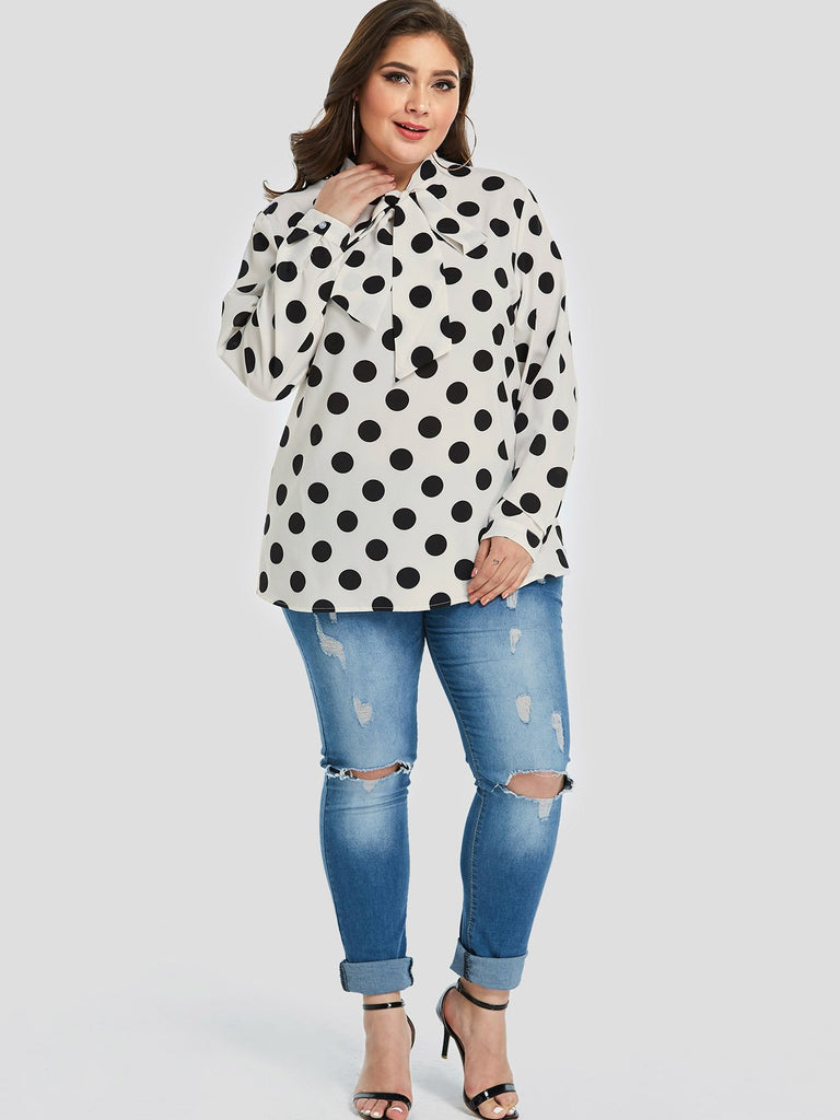 Ladies Plus Size Cotton Blouses